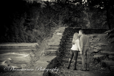 05 lower mountain falls letchworth state park engagement